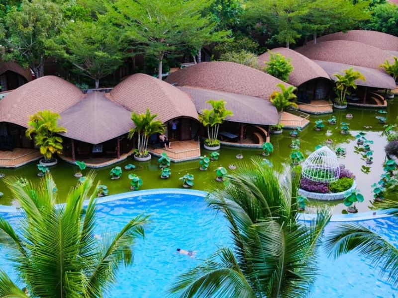 Thiết kế resort phong cách đồng quê độc đáo, thú vị